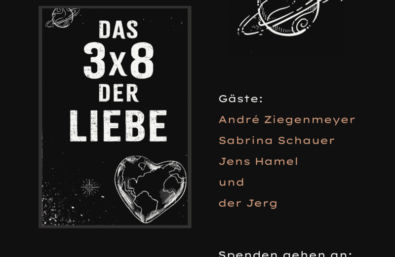 Benefiz Buch Release – Sibylle Schreiber liest aus „Das 3 x 8 der Liebe“