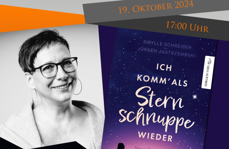 Sibylle Schreiber liest aus „Ich komm‘ als Sternschnuppe wieder“ – Hospizhaus Gifhorn
