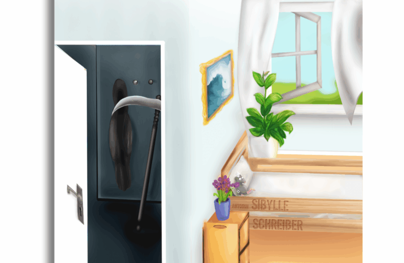 Online-Lesung 12. März – Vom Lachen über den Tod mit Sibylle Schreiber Online-Lesung 12. März – Vom Lachen über den Tod mit Sibylle Schreiber